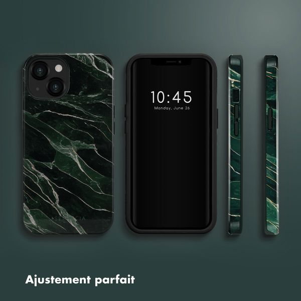 Selencia Coque arrière Vivid Tough iPhone 13 - Chic Marble Quartz