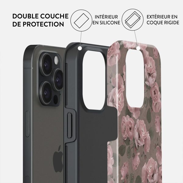 Burga Coque arrière Tough Apple iPhone 15 Pro Max - Vintage Glamour