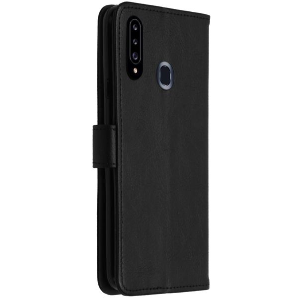 imoshion Étui de télephone portefeuille de luxe Samsung Galaxy A20s - Noir