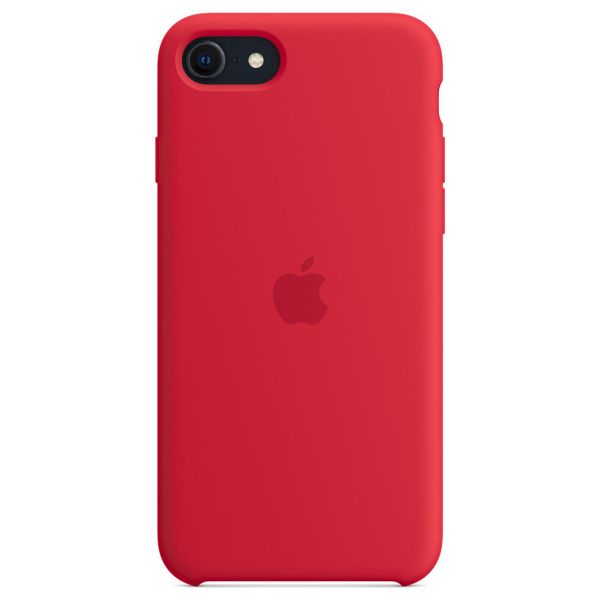 Apple Coque en silicone Apple iPhone SE (2022 / 2020) / 8 / 7 - Red