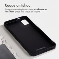 imoshion Étui de télephone portefeuille Design Samsung Galaxy A51 - Sandy Marble