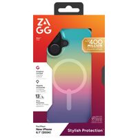 ZAGG Coque Milan Snap avec MagSafe iPhone 16 - Iridescent