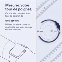 Vonmählen Bracelet Woven Loop Apple Watch | 38/40/41/42 mm - Noir
