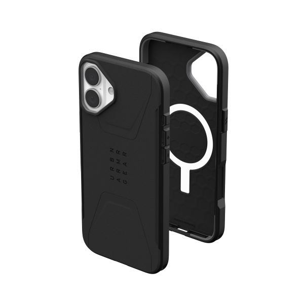 UAG Coque Civilian MagSafe Apple iPhone 16 Plus - Noir