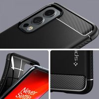 Spigen Coque Rugged Armor OnePlus Nord 2 - Noir