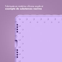 imoshion Coque kidsproof avec poignée Apple iPad 11 (2025) 11 pouces A16 / iPad 10 (2022) 10.9 pouces - Lila