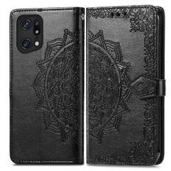 imoshion Etui de téléphone Mandala Oppo Find X5 5G - Noir