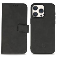 imoshion Etui de télephone luxe 2-en-1 amovible Apple iPhone 15 Pro Max - Noir