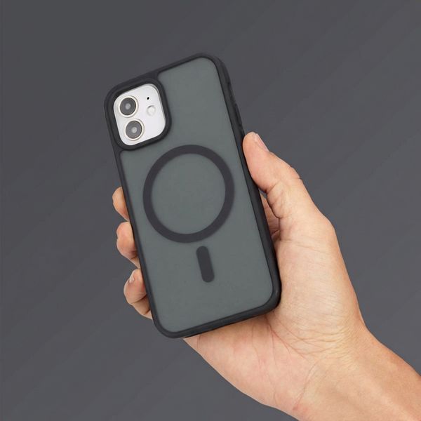 imoshion Coque Color Guard avec MagSafe Apple iPhone 12 (Pro) - Noir