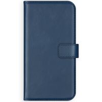 Selencia Étui de téléphone en cuir véritable Apple iPhone 11 Pro - Bleu