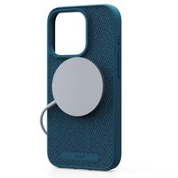 Njorð Collections Coque en tissu MagSafe iPhone 15 Pro - Deep Sea