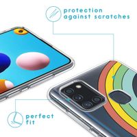 imoshion Coque Design Samsung Galaxy A21s - Rainbow - Multicolor