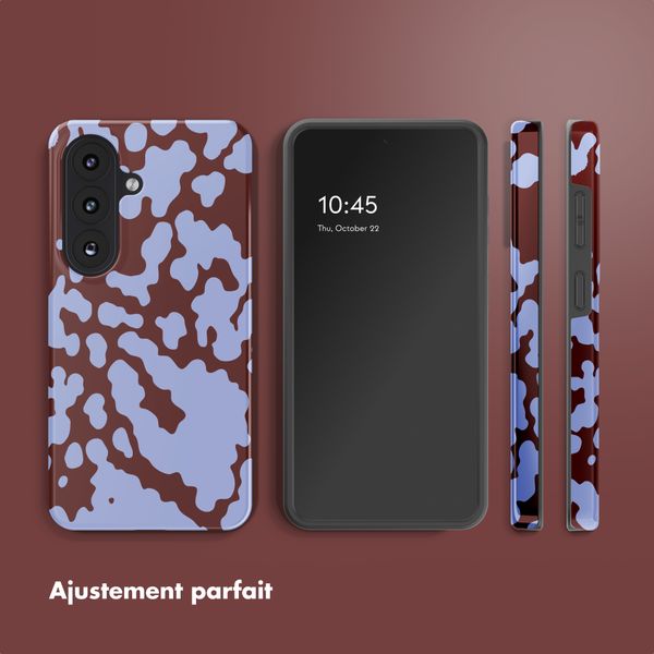Selencia Coque arrière Vivid avec MagSafe Samsung Galaxy S26 - Moo'd Lavender Glow