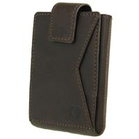 Valenta ﻿Card Case Pocket Premium - Vintage Brown