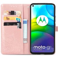 imoshion Etui de téléphone portefeuille Mandala Moto G9 Power