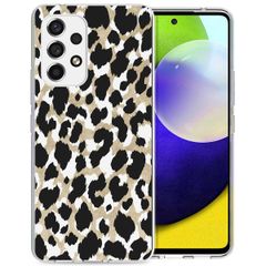 imoshion Coque Design Samsung Galaxy A53 - Golden Leopard