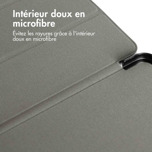 imoshion Coque tablette Trifold iPad Air 13 pouces (2025) M3 / (2024) M2 - Bleu foncé