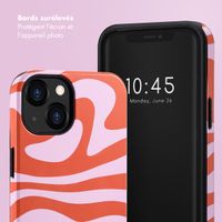 Selencia Coque arrière Vivid Apple iPhone 13 - Dream Swirl Pink