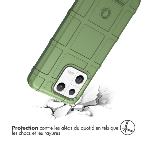 imoshion Coque Arrière Rugged Shield Xiaomi 13 - Vert