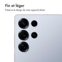imoshion Lot de 2 protections d'objectif de caméra Samsung Galaxy S25 Ultra - Titanium Silverblue