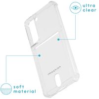 imoshion ﻿Coque silicone avec support de passe Samsung Galaxy S22 - Transparent