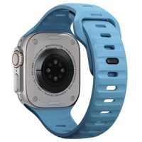 Nomad Bracelet Sport FKM Apple Watch Series 1-10 / SE / Ultra (2) - 42/44/45/46/49 mm - Electric Blue