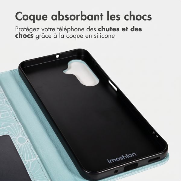 imoshion Étui de télephone portefeuille Design Samsung Galaxy A35 - Botanica