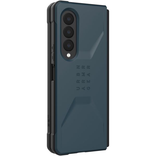 UAG Coque Civilian Samsung Galaxy Z Fold3 - Bleu