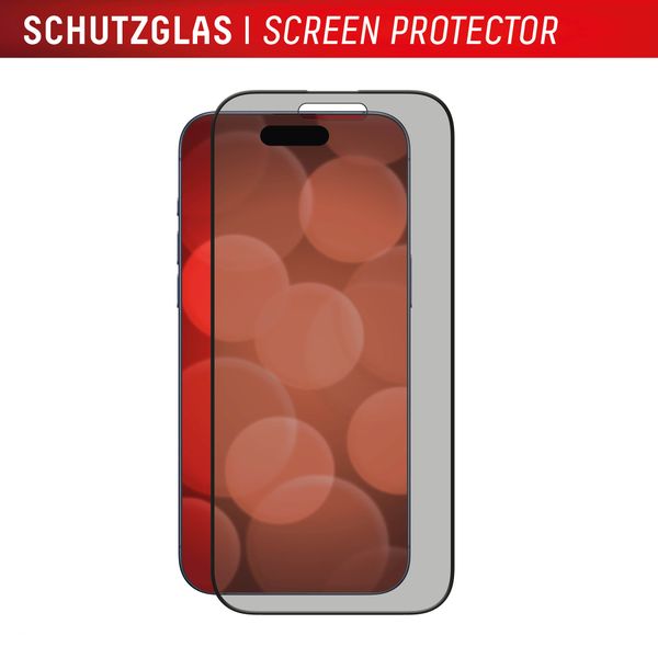 Displex Protection d'écran en verre trempé Privacy Apple iPhone 16 Pro Max
