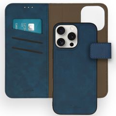 imoshion Etui de télephone luxe 2-en-1 amovible Apple iPhone 16 Pro Max - Bleu
