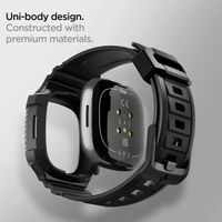 Spigen Rugged Armor™ Pro Case Fitbit Versa 4 / Sense 2 - Noir