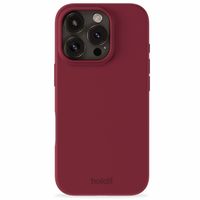 Holdit Coque Silicone iPhone 16 Pro Max - Red Velvet