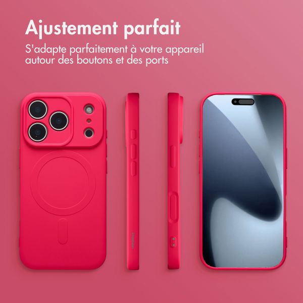 imoshion Coque Couleur avec MagSafe Apple iPhone 17 Pro - Neon Pink