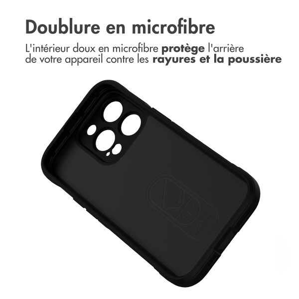 imoshion Coque arrière EasyGrip iPhone 14 Pro - Noir