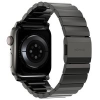 Nomad Bracelet à maillons magnétiques en acier Apple Watch Series 1 t/m 11 / SE / Ultra (44/45/46/49 mm) - Graphite