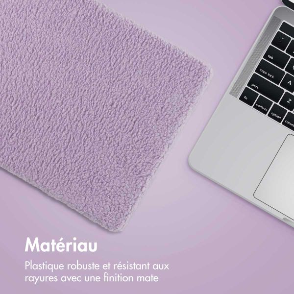 imoshion Teddy Hard Cover MacBook Pro 14 pouces (2021 / 2023 M3 chip / 2024 M4 chip) - A2442 / A2779 / A2918 / A3112 / A3185 / A3401 - Lavender Lilac