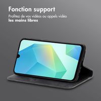 imoshion Étui de téléphone portefeuille Slim Samsung Galaxy A16 - Noir