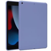 Accezz Coque Liquid Silicone Apple iPad 9 (2021) 10.2 pouces / iPad 8 (2020) 10.2 pouces / iPad 7 (2019) 10.2 pouces - Lila