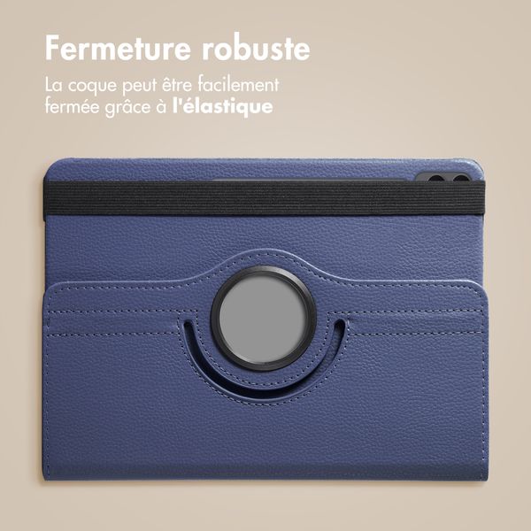 imoshion Coque tablette rotatif à 360° Samsung Galaxy Tab S11 Ultra - Bleu foncé