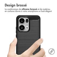 imoshion Coque Brushed Oppo Reno 13 Pro - Noir