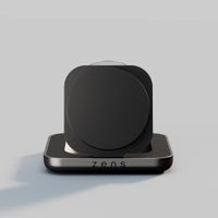 Zens Nightstand Charger Pro 2 next gen - Chargeur sans fil pour téléphone / earbuds / Apple Watch - MagSafe et Qi2 - Noir
