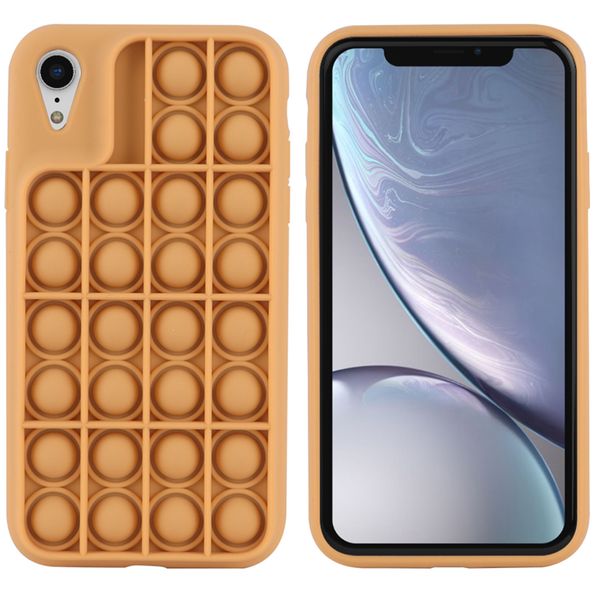 imoshion Pop It Fidget Toy - Coque Pop It iPhone Xr - Dorée