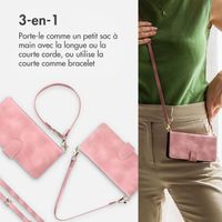 imoshion Etui de télephone portefeuille avec cordon Apple iPhone 17 - Rose