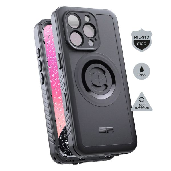 SP Connect Xtreme Series - Coque de téléphone iPhone 16 Pro - Noir