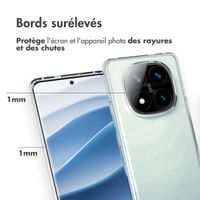 Accezz Coque Clear Xiaomi Redmi Note 14 Pro Plus (5G) - Transparent