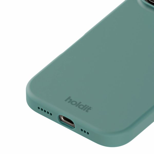 Holdit Coque Silicone iPhone 16 Pro Max - Moss Green