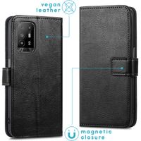 imoshion Étui de télephone portefeuille Oppo A94 (5G) - Noir