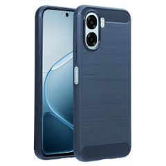 imoshion Coque Brushed Oppo A6x (4G/5G) - Bleu foncé