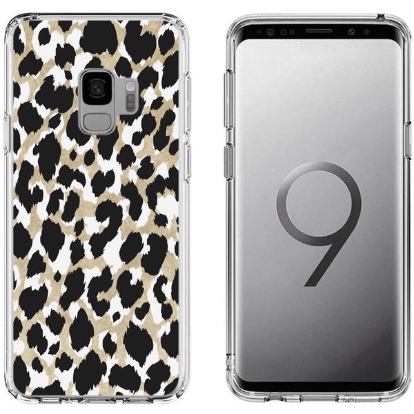 imoshion Coque Design Samsung Galaxy S9 - Léopard / Noir