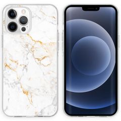 imoshion Coque Design Apple iPhone 13 Pro - White Marble